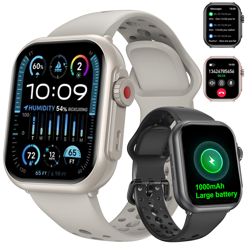 Smartwatch Watches For Women With Gps - Orologio Ultra K62 Uomo Donna 1000mAh