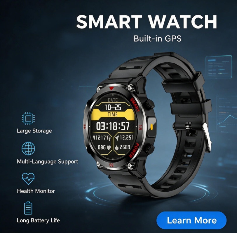 Smartwatch Watches For Women With Gps - Smartwatch GPS per Sport all'Aperto, Schermo