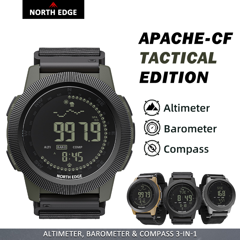 NORTH EDGE APACHE-CF Orologio  - Altimeter Compass Watch recensione e prezzo