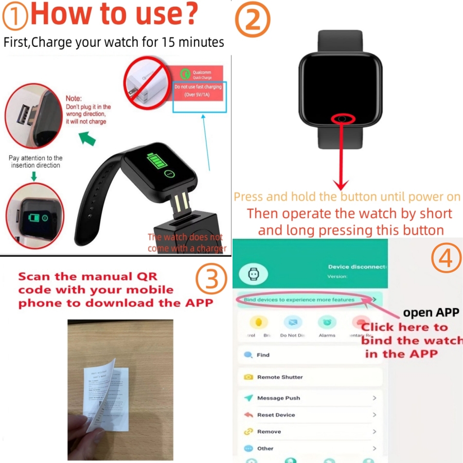 Smart Watch messaggio ricorda  - Smartwatch Watches For Girls recensione e prezzo