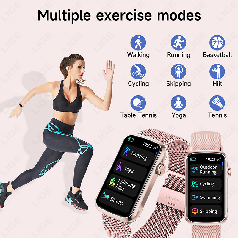 LIGE 1.47 ''Smart Watch Donna  - Watches Ladies Smartwatch recensione e prezzo