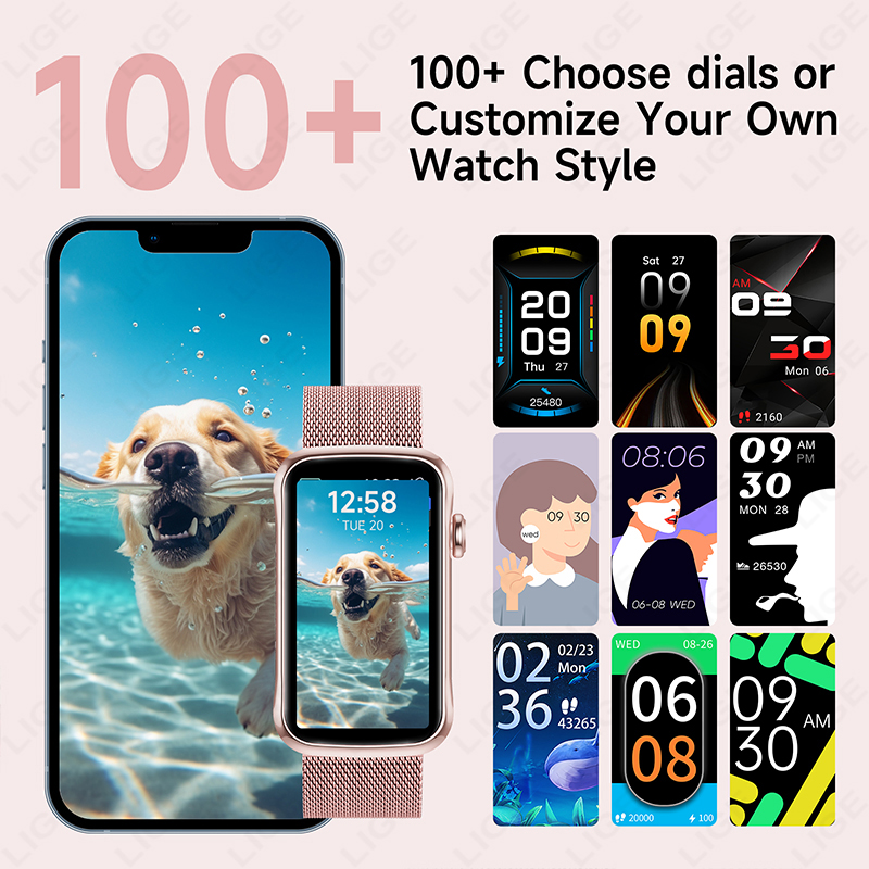 LIGE 1.47 ''Smart Watch Donna  - Watches Ladies Smartwatch recensione e prezzo