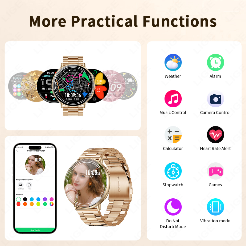 LIGE GPS Smart Watch Monitorag - Smartwatch Watches For Women With Gps recensione e prezzo