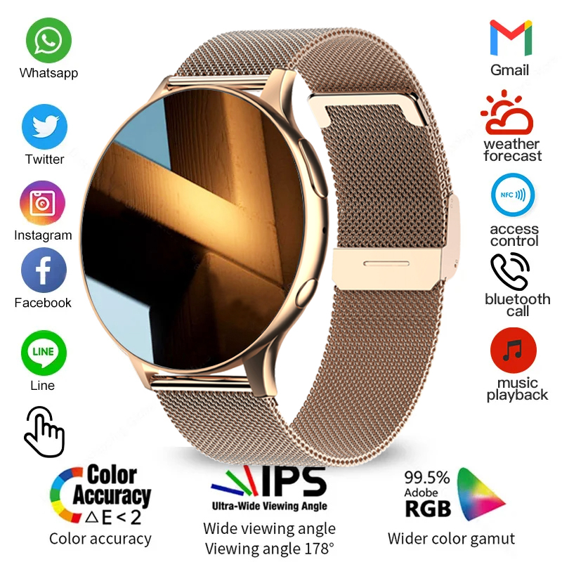 Smartwatch 2026 con Chiamate B - Watches Ladies Smartwatch recensione e prezzo