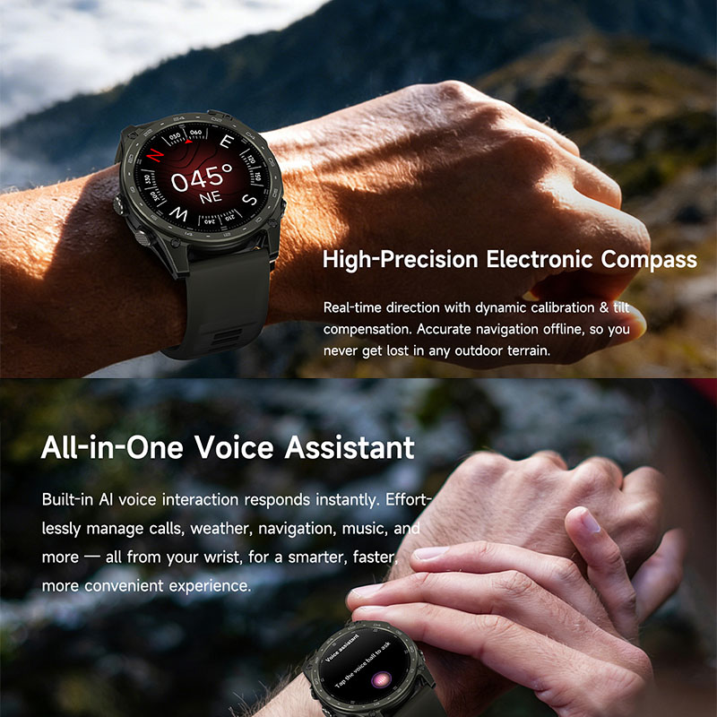 Nuovo Smartwatch Impermeabile  - Altimeter Compass Watch recensione e prezzo